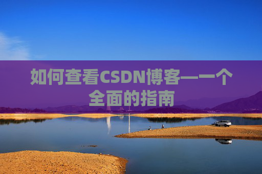 如何查看CSDN博客—一个全面的指南